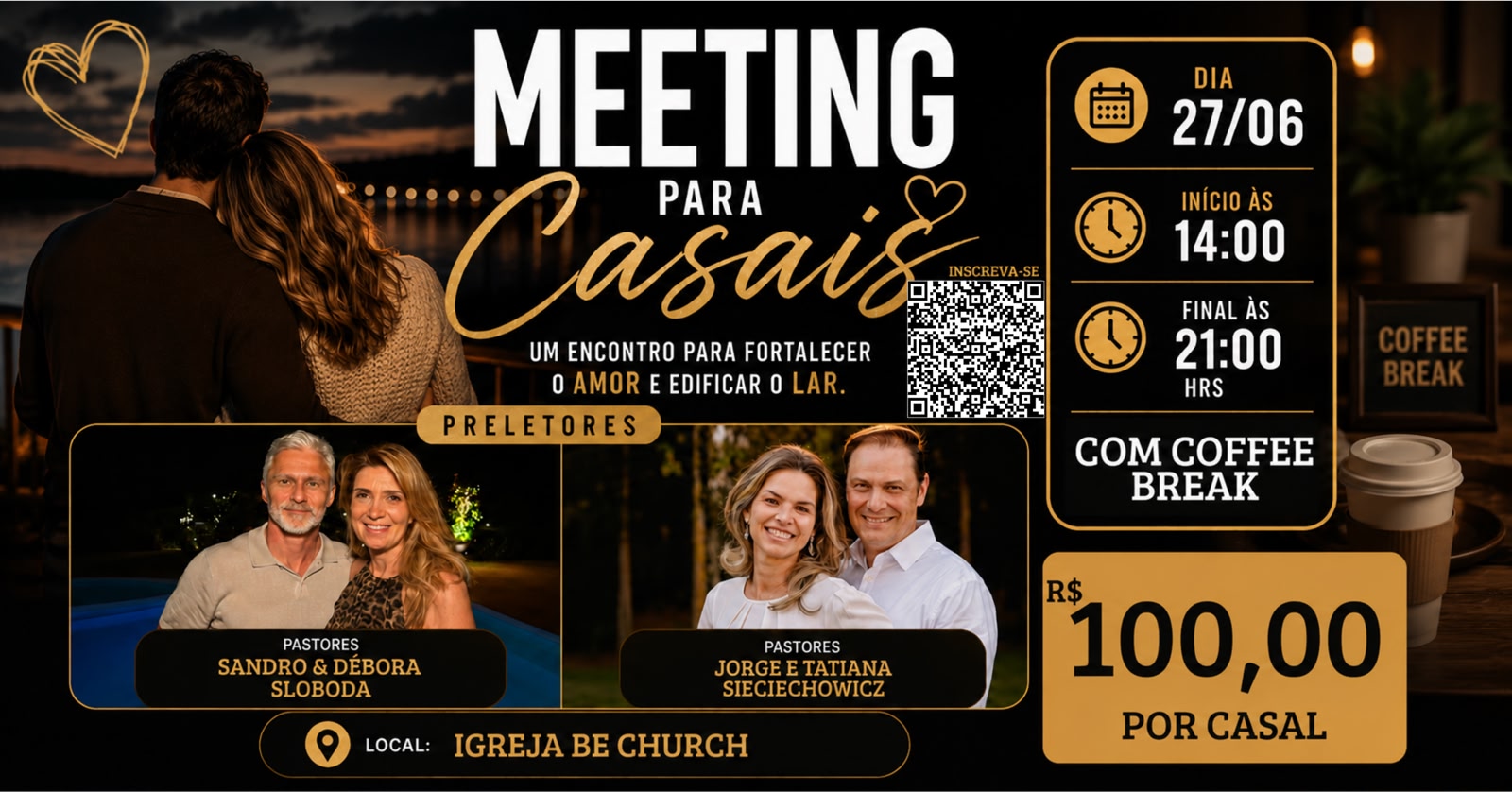 Imagem do evento MEETING PARA CASAIS